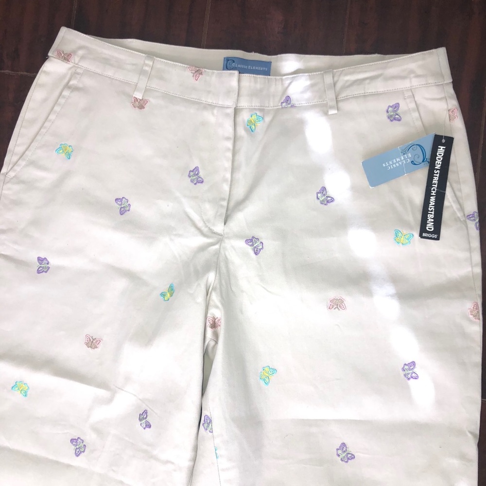 Classic Elements Crop Pants | Sz: 16 |